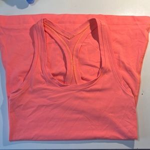 lululemon Coral Cool Racerback tank size 4